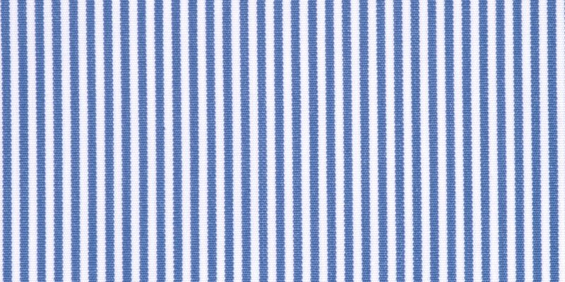 Popeline doppio ritorto Blu puro cotone