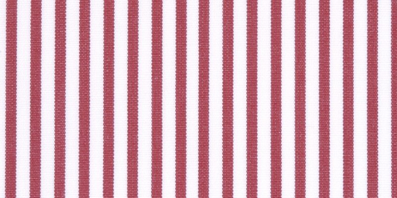 Popeline doppio ritorto Rosso puro cotone