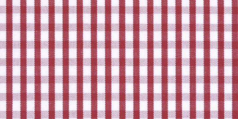 Popeline doppio ritorto Rosso puro cotone