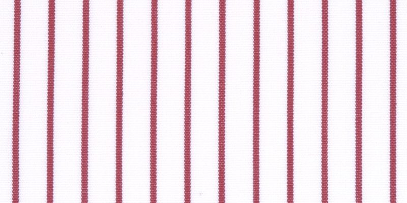 Popeline doppio ritorto Rosso puro cotone
