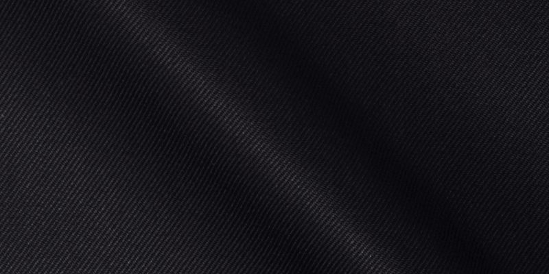 Twill Nero puro cotone