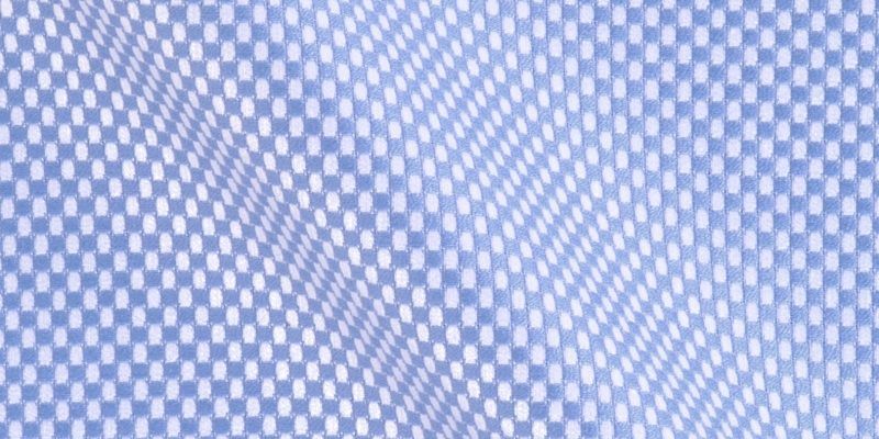 Tessuto Cerimonia Azzurro puro cotone