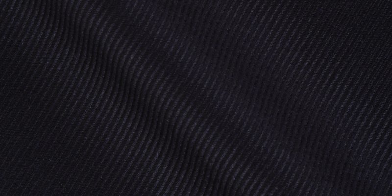 Twill Nero puro cotone