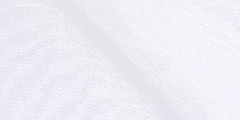 Spinato Bianco puro cotone