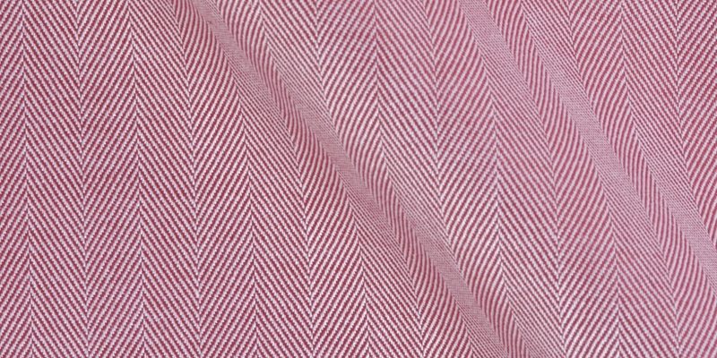 Spinato Rosso puro cotone