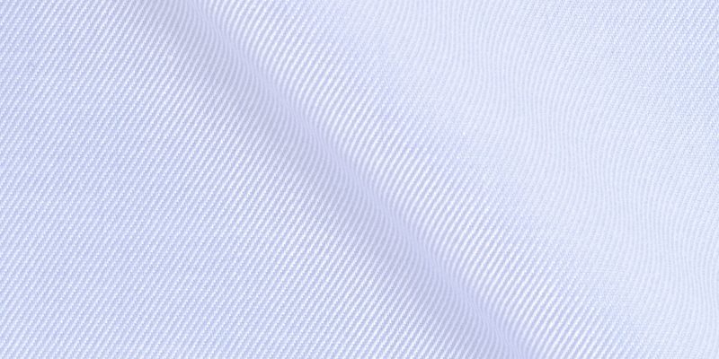 Twill Celeste puro cotone