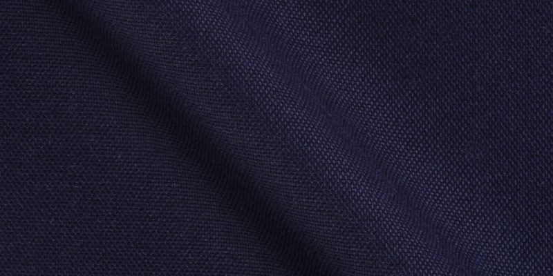 Pinpoint Blu puro cotone