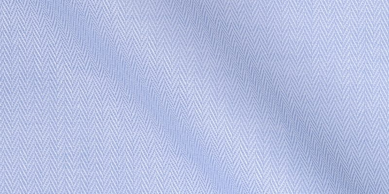 Spinato Azzurro puro cotone