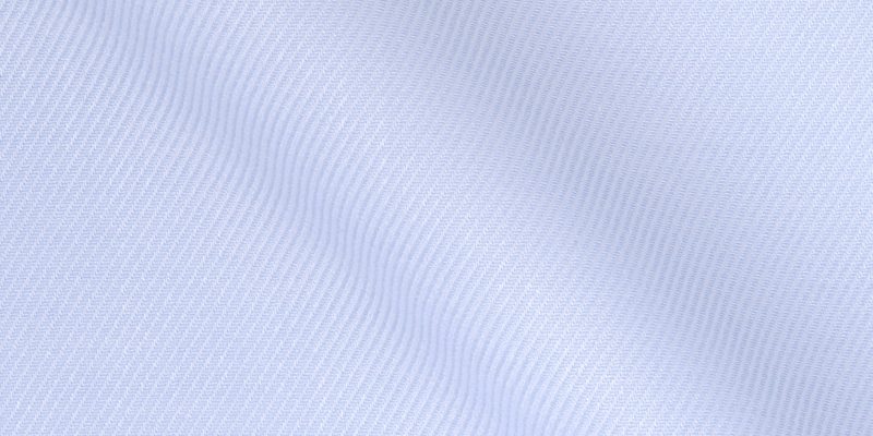Twill Celeste puro cotone