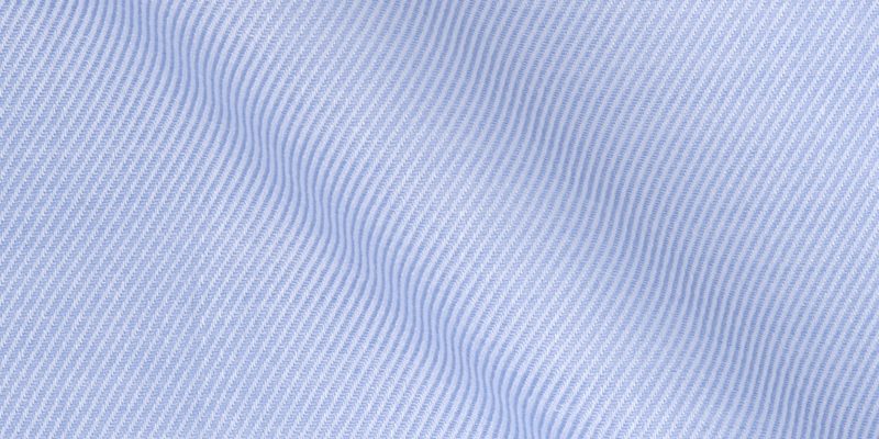 Twill Azzurro puro cotone