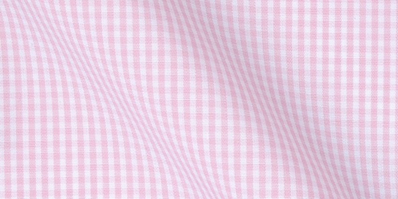 Popeline Quadri Rosa puro cotone